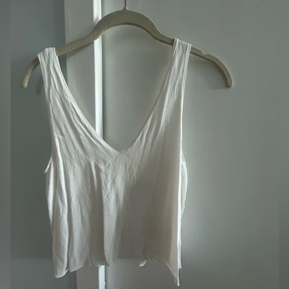 Wilfred White Tie Back Top